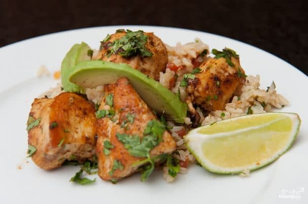 Chicken with lime