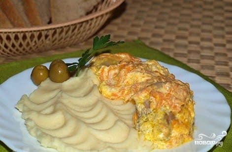 Курка з морквою