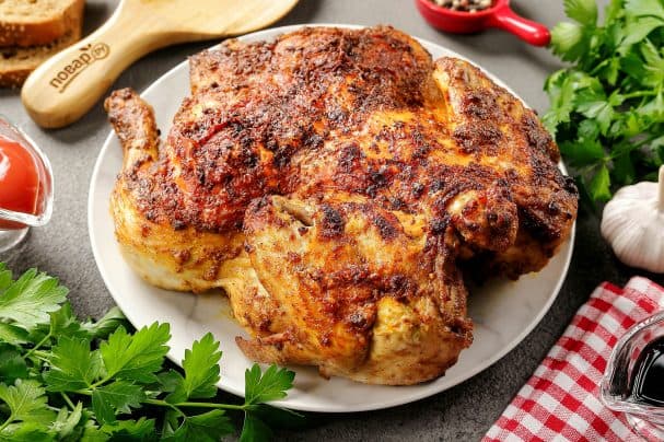 Chicken in an air fryer