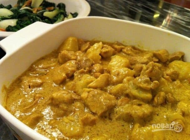 Курица в карри