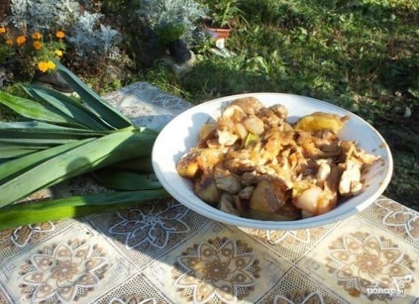 Курка в казані