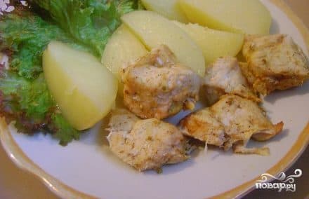 Курыца ў параварцы