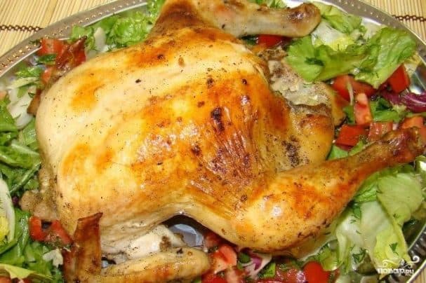 Chicken in a baking sleeve