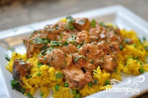 Chicken in Tikka Masala sauce