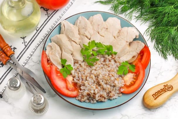Chicken breast in the microwave