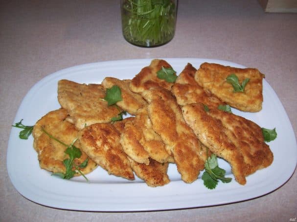 Chicken breast patties