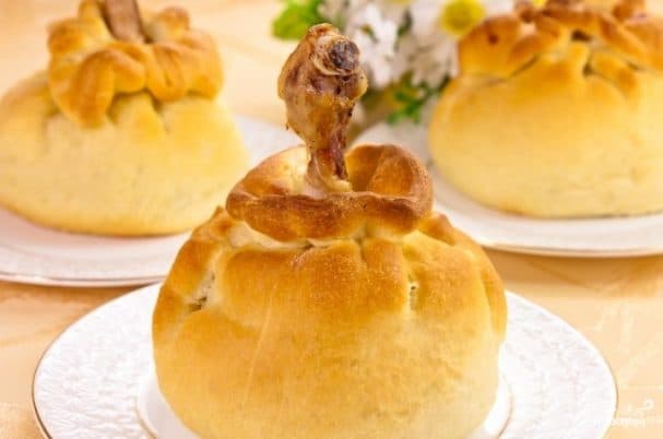 Курячі ніжки в мішечку