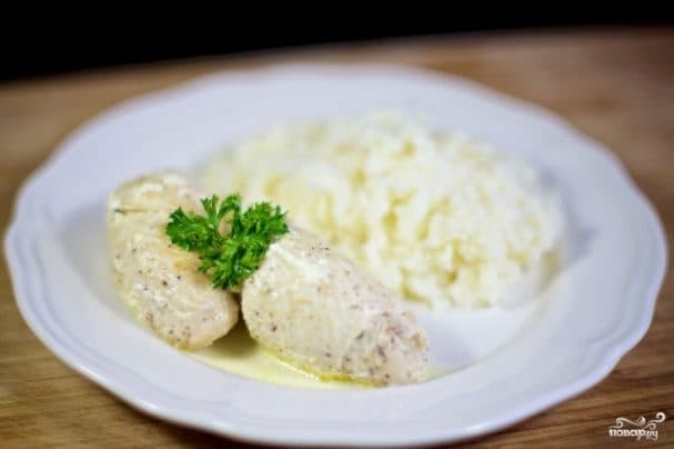 Курячі рулетики з апельсином