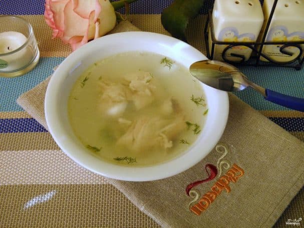 Курячий бульйон у мультиварці