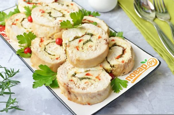 Куриный рулет