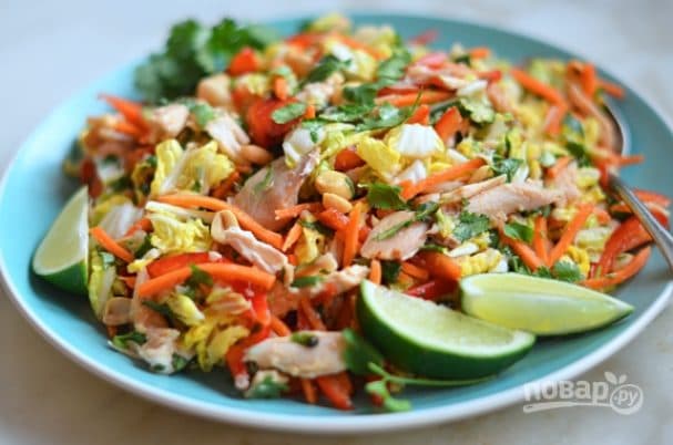 Vietnamese-style chicken salad