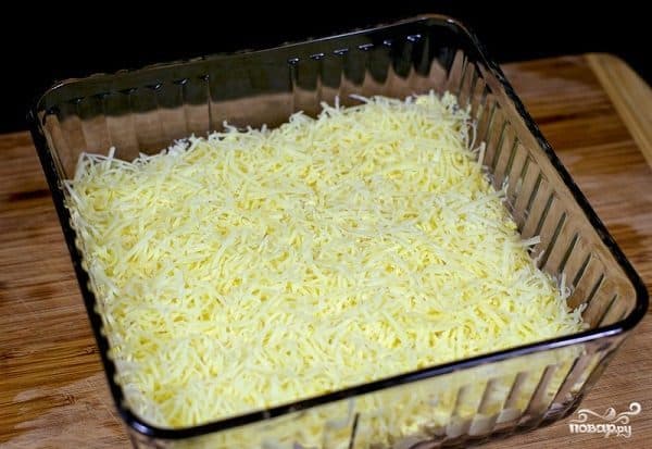 Курынны салат з грыбамі