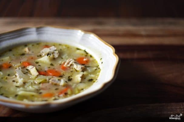 Simple chicken soup