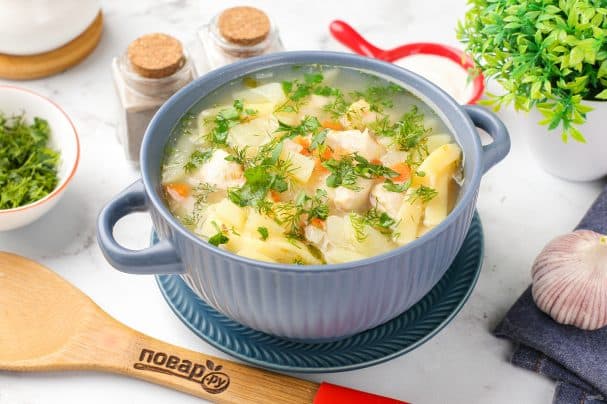 Курыны суп у мультаварцы