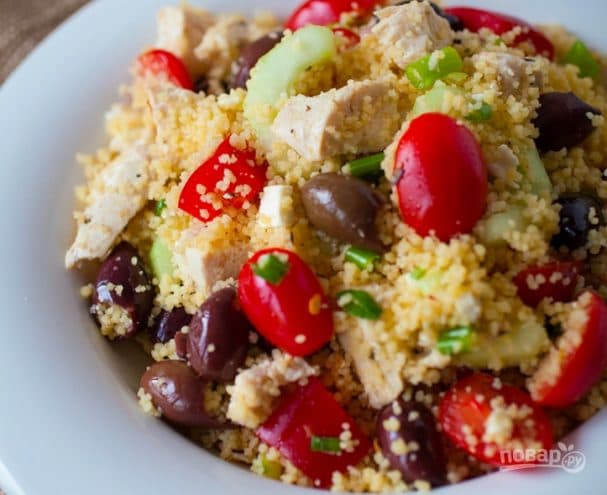 Кускус з курыцай