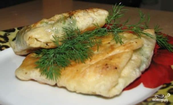 Lavash with feta cheese