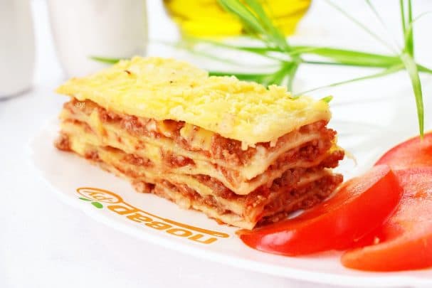 Класічная лазаня з мясам
