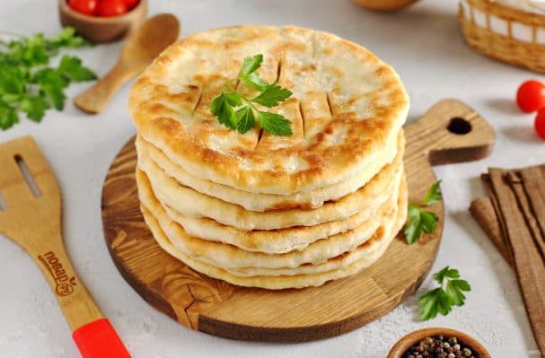 Kefir flatbreads