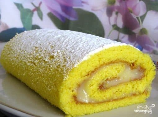 Лімонны рулет
