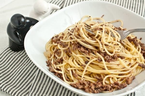 Pasta with minced meat in a multicooker