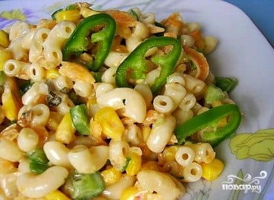 Макарони з кукурудзою