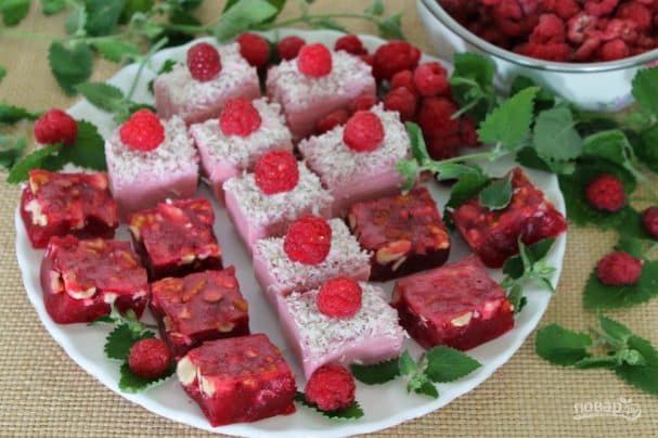 Маліновыя цукеркі