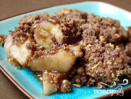 Mango-Banana Crumble