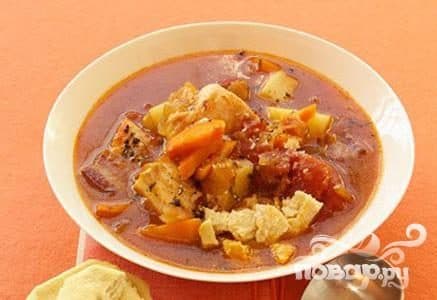 Мангеттенський рибний суп