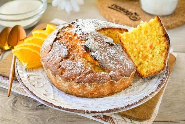 Carrot Cake with Semolina