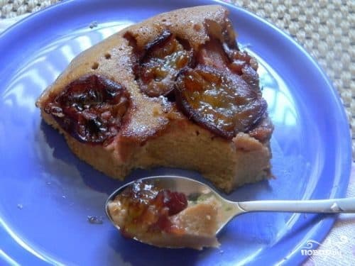 Semolina pudding in a multicooker