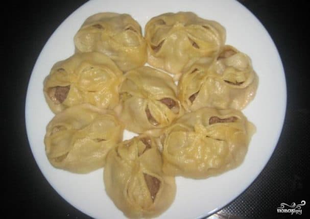 Tatar-style manty