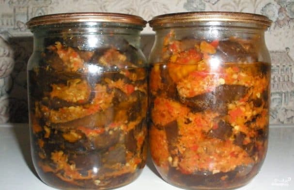Marinated Eggplants for Winter