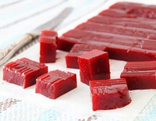 Мармелад из вишни с желатином