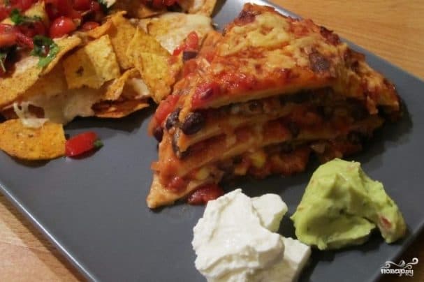 Mexican lasagna