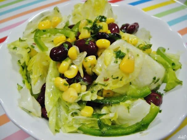Mexican bean salad