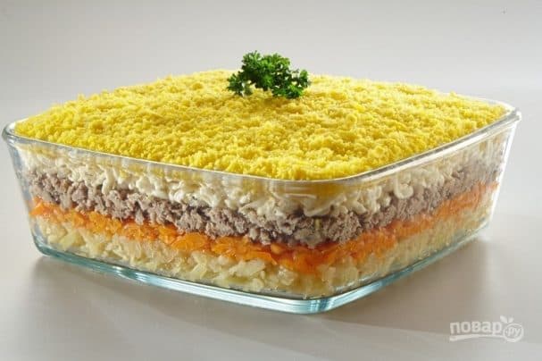 Мімоза з сиром