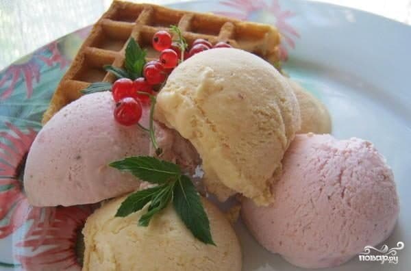 Ice cream from condensed milk