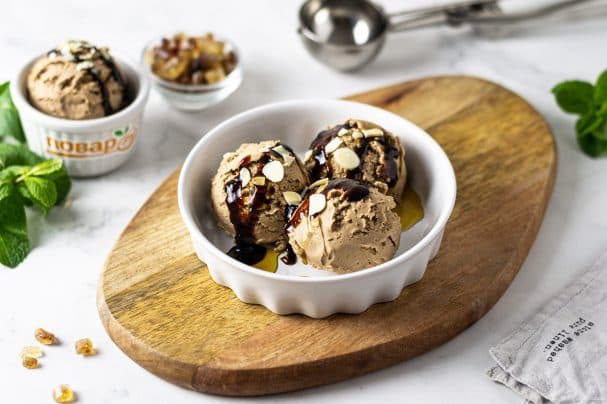 Soy milk ice cream