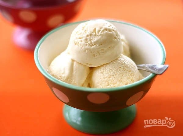 Vanilla ice cream