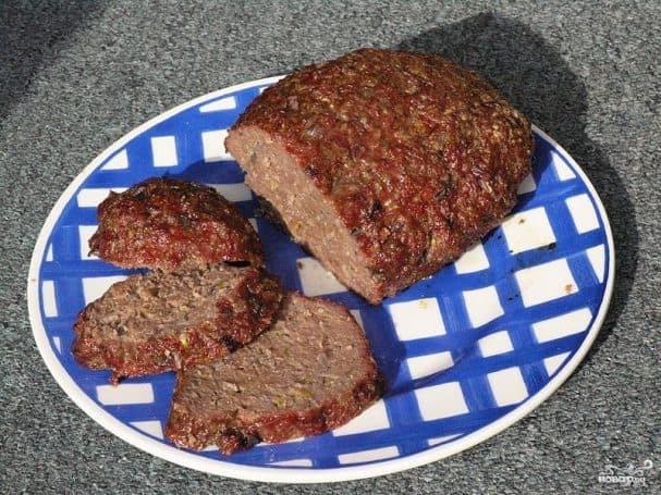 Meat casserole from minced meat