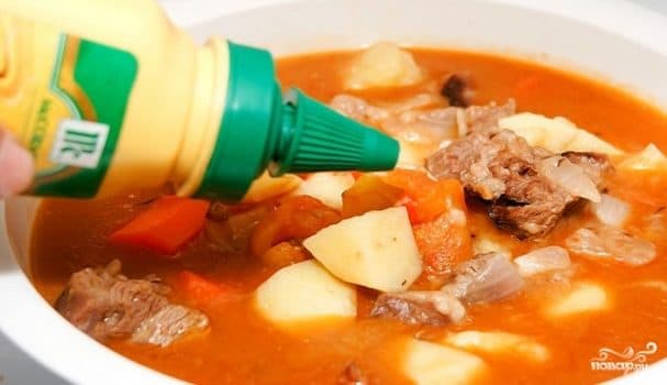 Beef goulash