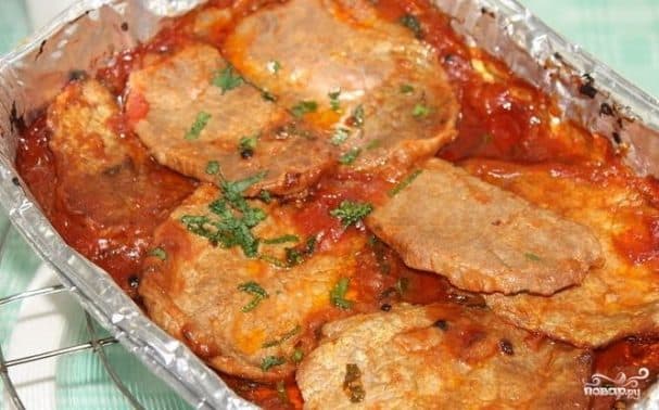 Мясо в томатном соусе