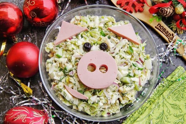 New Year's salad