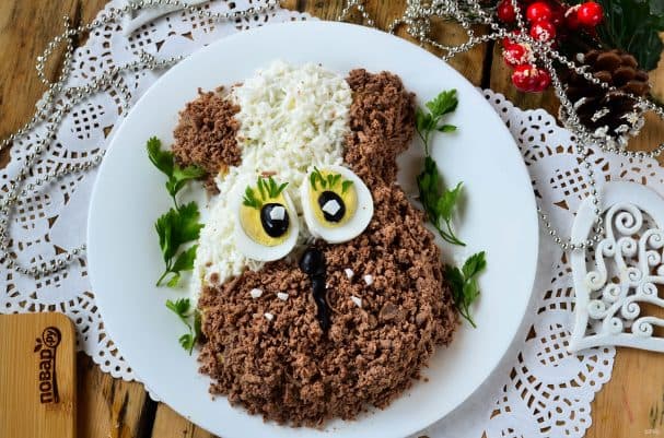 New Year's Salad for the Year of the Dog