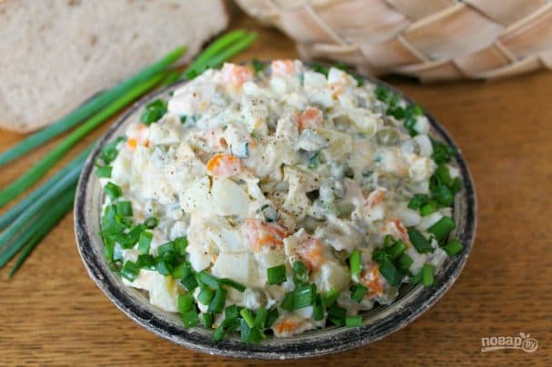 с луком