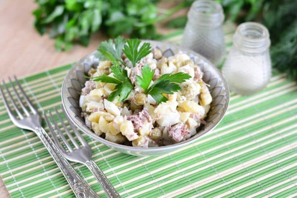 with veal