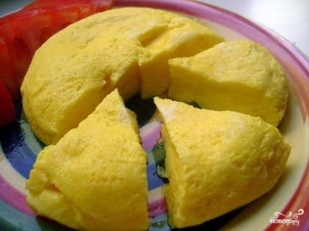Omelette in the microwave
