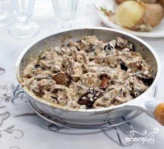 Вяшчынкі са смятанай