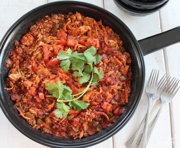 Паелья з куркою