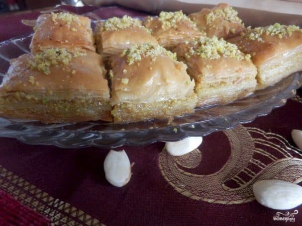 Пахлава з фісташками
